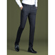 
Goldlion striped trousers for men 2025 new ice silk straight slim casual pants draped business formal suit summer thin 9902-Gray stripes-Summer thin 29