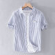 Camiseta de manga corta de manga corta de manga de mangas de hombres Romon Romon ROMON ROMON