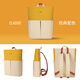 Mah -Rucksack für Frauen, die Pendel- und Reisendesign Sense Niche College Student Class School Tasche mit großer Kapazität Computer Rucksack Männer Klassische Farb -Matching