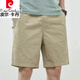 Pierre Cardin Shorts Herren Sommer dünne Baumwollmitte großer Größe Lose lässigen dunkelblauen Trend 5 Minuten zusätzliche Fünf-Punkte-Hosen 9215 Marine L 115-135jin [Jin entspricht 0,5 kg]