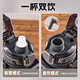 Cica tea water separation tea cup men's large-capacity water cup tritan ton bucket outdoor sports military training water cup pot
