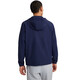 安德玛（UNDERARMOUR）春夏Rival男子梭织运动休闲夹克外套1390149 藏蓝色410 XL