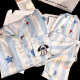 Également réservé avec Internet Celebrity Big Nose Dog Women's Ice Silk Pyjamas pour un pantalon à manches courtes fines