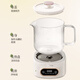 Midea 0 glue all-glass fully automatic health kettle 1.2L large capacity office multi-functional tea drain tea kettle 24h constant temperature can cook millet 1L 0 glue all-glass MK-YS10B203