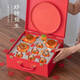 Yusen Yi Persimmon Ruyi Hochzeitsgeschenke für Neulinge für Freunde und Geschenke für Tee -Sets für Bräute und beste Freunde Dows für neu engagierte Kakis mit sechs Tassen + Porzellanscheiben + Geschenkboxen HQ693