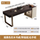 Silan Mengbei antique style solid wood desk adult desktop computer desk with drawers home study desk high-end workbench smoked solid wood desk (with socket) right hand cabinet 160x70x750cm