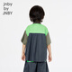 Jnby by JNBY New Jiangnan Buyi children's short-sleeved shirt summer 1P5210410 410/dark navy 140cm