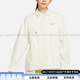 Nike Sportswear Feste Farbanlagen -Spleißen -Pilotjacke Jacke Frauen White Sporty Vielseitiger Komfort Trend weiß 2xl