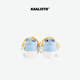 Le nouveau 2025 2025 Casual Summer Summer West Highland Style Animal Style Men and Women Tolevas Chaussures bleu 37