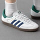Chaussures adidas pour femmes 2025 Spring Nouvelles chaussures T-Toe Retro Genius Shoes Vl Court 3.0 Sports Chaussures IH4882 / White / Green / Dark Blue 36.5