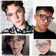 Gafas anti-luces de luz plana de Kawakubo Rei para mujeres Estilo coreano sin maquillaje en el marco de marco grande MAR marco de ojo Hombres 9202 9201C3 Gris transparente (estilo grande y moderado de espejo) Elija una lente de marca para proteger sus ojos de manera más tranquilizante