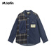 M.Latin children's shirt 514615005D denim blue 140