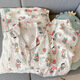 Jingpufei Sommer niedlicher Hund Baumwolle Gaze Home Clothing Drei-teilige Yunduo Cotton-J9901# Paradise Welpe Drei-teilige Set M [Vorschlag 75-100Jin [Jin ist gleich 0,5 kg]]