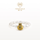 MONOLOGUE独白足金复古黄金钱袋链戒MR1047送女生生日礼物 #15（建议14号~16号佩戴）