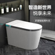 Jiumu Jomoo Offizielle leichte und intelligente Toilette Vollautomatischer Soforttyp Dual Wasserstraße Integrierter Wasserdruckbegrenzung Siphon Toilette Top -Fit -Version - graue Seite [Full Intelligence] 250 -mm -Lieferungspaketinstallation