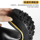 Huili Botas de lluvia impermeables Tubo medio para hombres Botas de lluvia anti-Slip Zapatos de goma Zapatos de agua Zapatillas CAR Lavado de pesca al aire libre Botas cortas 589 Black Tie 42