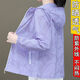Woodpecker Ice Silk UPF50+ Defense Clothes for Women Summer Jacket Outdoor Travel Cycling Skin Clothes Short Sun Protection Clothes White M 95Jin [Jin equals 0.5 kg] or less