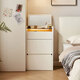 Lin's Home Mini Bedside Table Dressing Table Integrated Bedroom Simple Corner Small Dressing Table Storage Cabinet TR1C