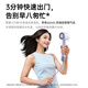 Feike Borui high-speed hair dryer negative ion hair dryer home student dormitory high power does not hurt hair portable hair dryer birthday gift for women PH1653 purple