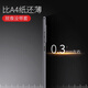 奶小鸭（NEYAA）适用三星s25edge手机壳 s25edge保护套镜头全包超薄透明磨砂防摔软壳男女款 深空黑
