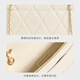 CHARLES&KEITH25夏新品时尚菱格链条单肩斜挎小方包七夕礼物CK2-20671747 Cream奶白色 S