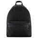 Emporio Armani JACQUARD Brand Classic Printed Zipper Close Cotton Backpack Men's Black Basic Pack (Bake + Dust Bag)