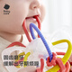 Babycare teether baby chewy Manhattan ball hand catcher baby molar teether baby teether toy new product dubarry red
