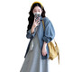 Ariana maternity dress spring dress 2025 new suit casual striped shirt fashionable vest skirt two-piece shirt M