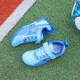 Chaussures de football pour enfants guerriers pour garçons et filles, chaussures d'entraînement spéciales à ongles pour les élèves des écoles primaires et secondaires WZ-B578T bleu clair bleu 33