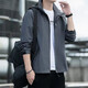 Pang Donglai dl tra offizielle Website Frühling und Herbst Schock Kleidung Herren-Langarmjacke windprofessioneller loser koreanischer Stil vielseitiger Jugendstehende Halsband Navy Schockkleidung 6626 m Empfohlen 95-115jin [Jin gleich 0,5 kg]