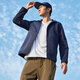 Спортивная штуртка Sports Sports Men's Men's Awumn's Low Wind -Rayder Casual Casual куртка Top J13Cay6021, темно -синий, мужчина (женщины могут носить) m