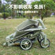 Wanya t2/Xiaohuzi t18/t28 storage bag hanging bag pocket stroller storage bag bottom storage bag accessories Green storage bag can be placed on feet/storable/not