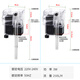Yanzhiyan fish tank filter low noise circulation filter pump wall-mounted waterfall filter pump
