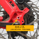 Riesenparks Frame/Foot Support ATX777/720/830XTC820/800 Support Bike Legs 2 Löcher links und rechts
