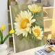 
Shantoulin Village Sunflower Diy Digital Oil Painting Filling Hand-drawing Coloring Hand-drawing Coloring Painting Oil Painting SJ9738 60*80cm Tightening Thickened Solid Wood Inner Frame + Outer Frame