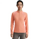 迪桑特（DESCENTE）WOMENSTRAINING系列logo修身针织运动夹克外套女款 LB-LIGHT BLUE S (160/80A)
