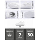 
Global Invisible Inner Heightening Small White Shoes Men's 2025 New Summer Breathable Men's Shoes Thick Sole Heightening Casual Board Shoes