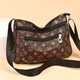 
PSVORT new versatile and atmospheric middle-aged women's bag mother bag multi-layer soft leather one-shoulder crossbody bag mother-in-law bag crossbody bag arrow pattern