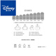 迪士尼（Disney）男童套装2025夏季新款网红套装一整套儿童t恤中大童男孩两件套潮 黑色短袖[SO套装]#687 110 适合身高100左右