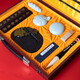 Shanlianhu pen, high-end study gift box, four treasures of study set, pen, ink, paper and inkstone calligraphy set, beginner practice brush and inkstone, introduction to copying, popular products, retro gift box