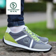 Zapatos para hombres de Woodpecker 2025 SPRING Sports Ligewight Sports Casual zapatos casuales para hombres que conducen por el trabajo y zapatos para caminar para hombres AW9902 Azul [Estilo de tela] Pequeño disparo 38