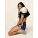 阿迪达斯 （adidas）三叶草2025夏季新款休闲透气SPORTY RICH运动短袖JI9274 JL9275 JI9275  XL