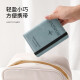 Japan imported passport protection case ins anti-theft brush storage bag overseas travel document card package air ticket clip rfid anti-scanning-lotus pink gift box package