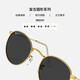 雷朋(RayBan)墨镜太阳镜金属圆形眼镜复古偏光男女款0RB3447可七夕 9277B1玳瑁色镜框深灰色镜片53mm