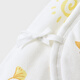 Tongtai Newborn Baby Clothes Jumpsuit Autumn and Winter Thickened Padded Newborn Baby Butterfly Clothes Yellow 66cm