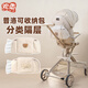 Stroller hanging bag Proco x6 baby walking artifact accessories cart storage hanging bag storage bag multi-functional and universal bear diamond leather hanging bag
