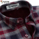 Woodpecker (TUCANO) Woodpecker Pure Cotton Plus Fleece Thickened Warm Shirt Men's Winter Business Casual Middle-aged Furniture Cotton Plaid Shirt 6627 38