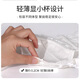 浪莎蕾丝软钢圈夏薄款女内衣套装收副乳聚拢防下垂大胸显小性感文胸罩 白色单件 75B C=34BC