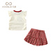 
Fanli Girls Suit Summer 2025 New Children's Fashionable Clothes Baby Girls Vest Three-Piece Set Summer