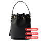 Prada Emaille Metalldreieck Logo Verstellbare abnehmbare Schultergurte Lederschaufel Einschuld Crossbody Handtasche Grundpaket (Bag + Staubbeutel)